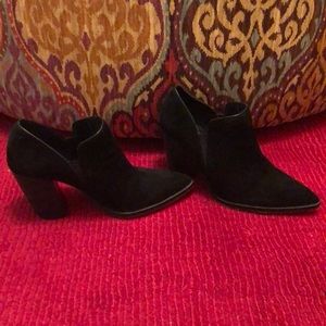 Vince Camuto Suede Slip-On Shooties - Cintella